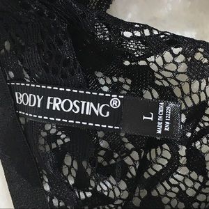Body Frosting Intimates & Sleepwear - Body Frosting Black lace Bralette - L Body Frosting Intimates & Sleepwear - Body Frosting Black lace Bralette - L